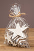 Weiß Holzsterne "Pure Christmas"