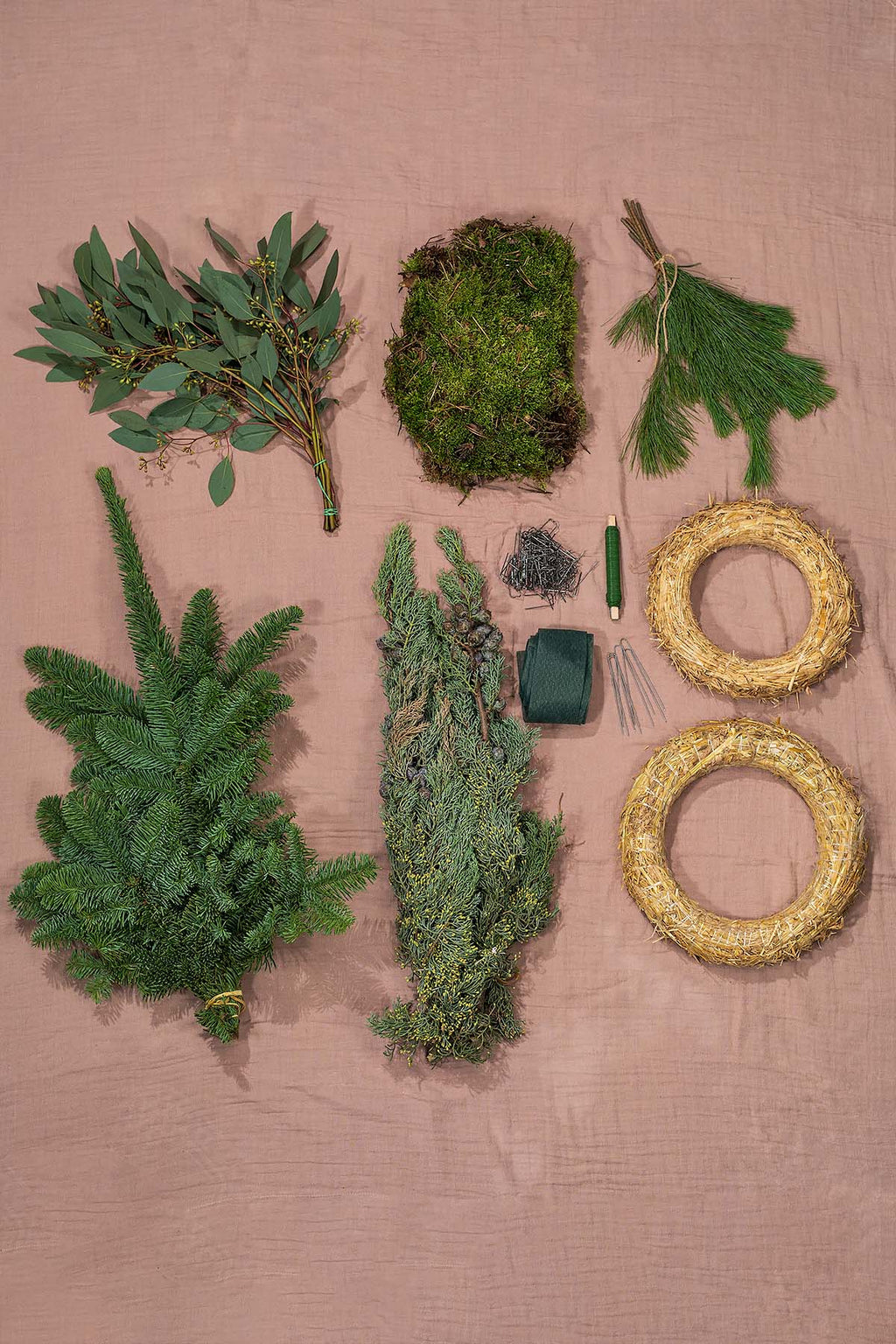 Marion's Adventskranz-DIY 2022 bastel Kit workshop