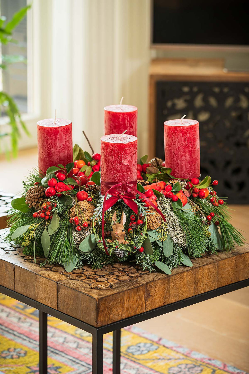 Marion's Adventskranz-DIY 2022 Schöne adventskranz Ideen