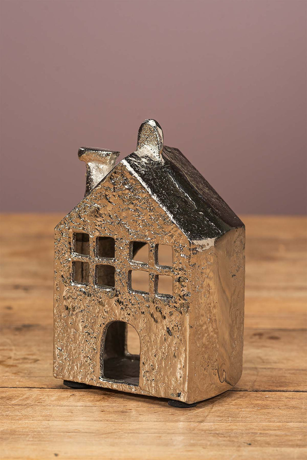 Klein Silber Lichthaus "Metall"