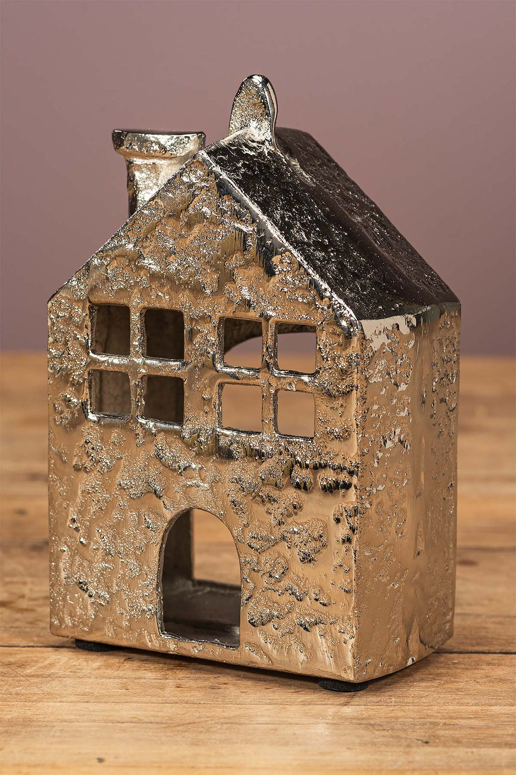 Groß Silber Lichthaus "Metall"
