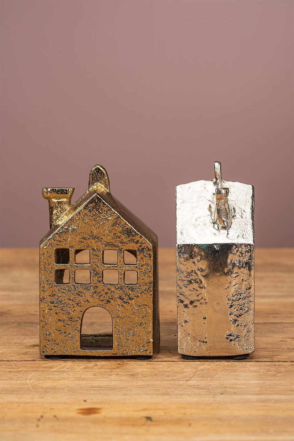 Deko Lichthaus "Metall"