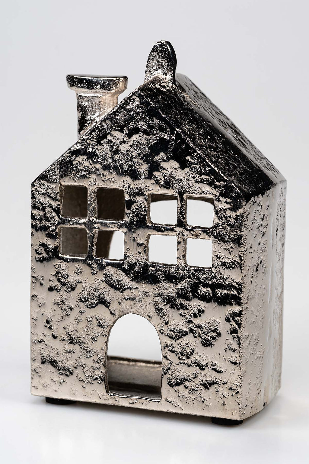 Groß Silber Lichthaus "Metall" Produktfoto