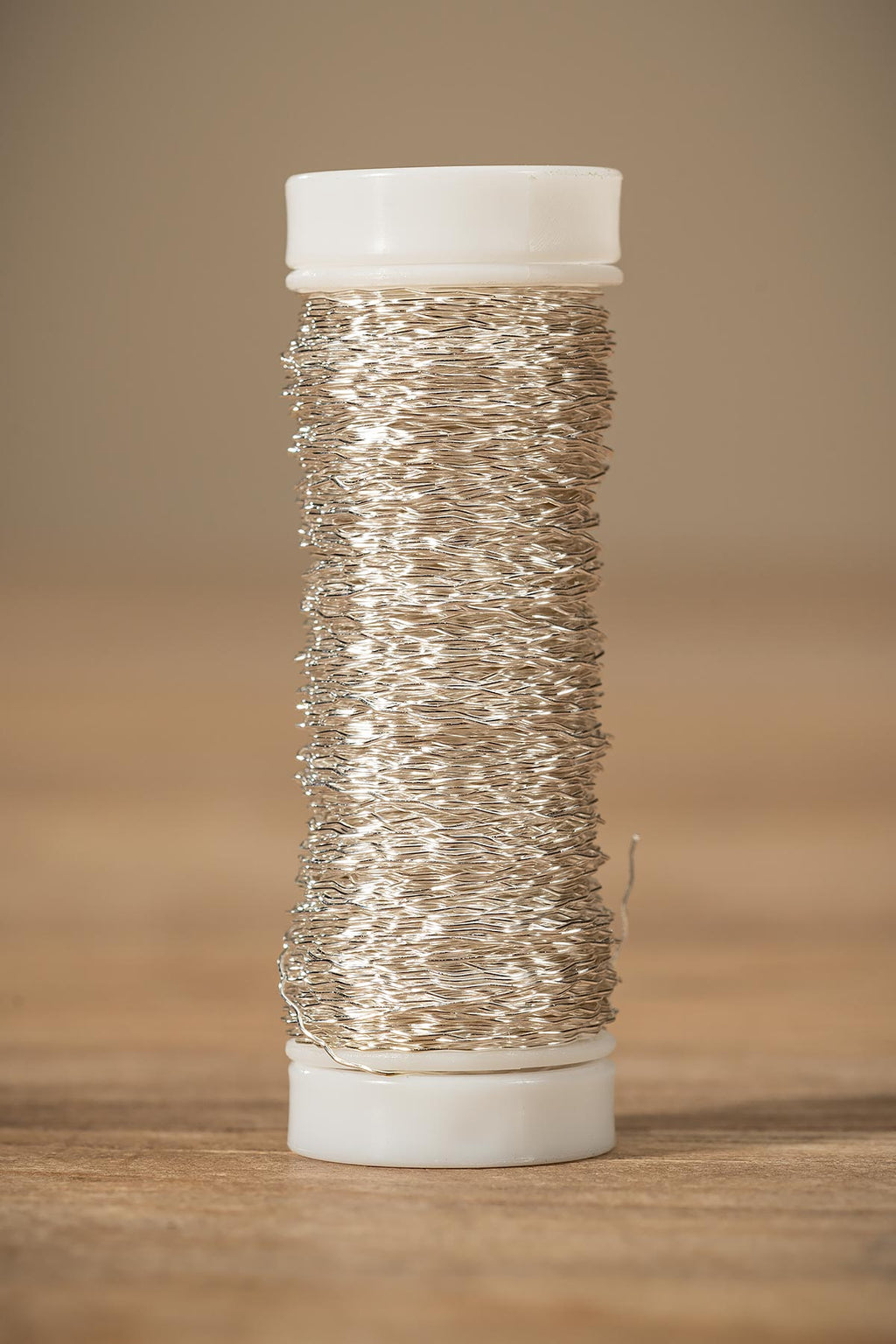 Silber Bouilloneffektdraht