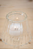 Kerzenhalter "Lampenschirm" Clear Glas
