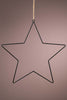 Schwartz Hänger "Metallstern"