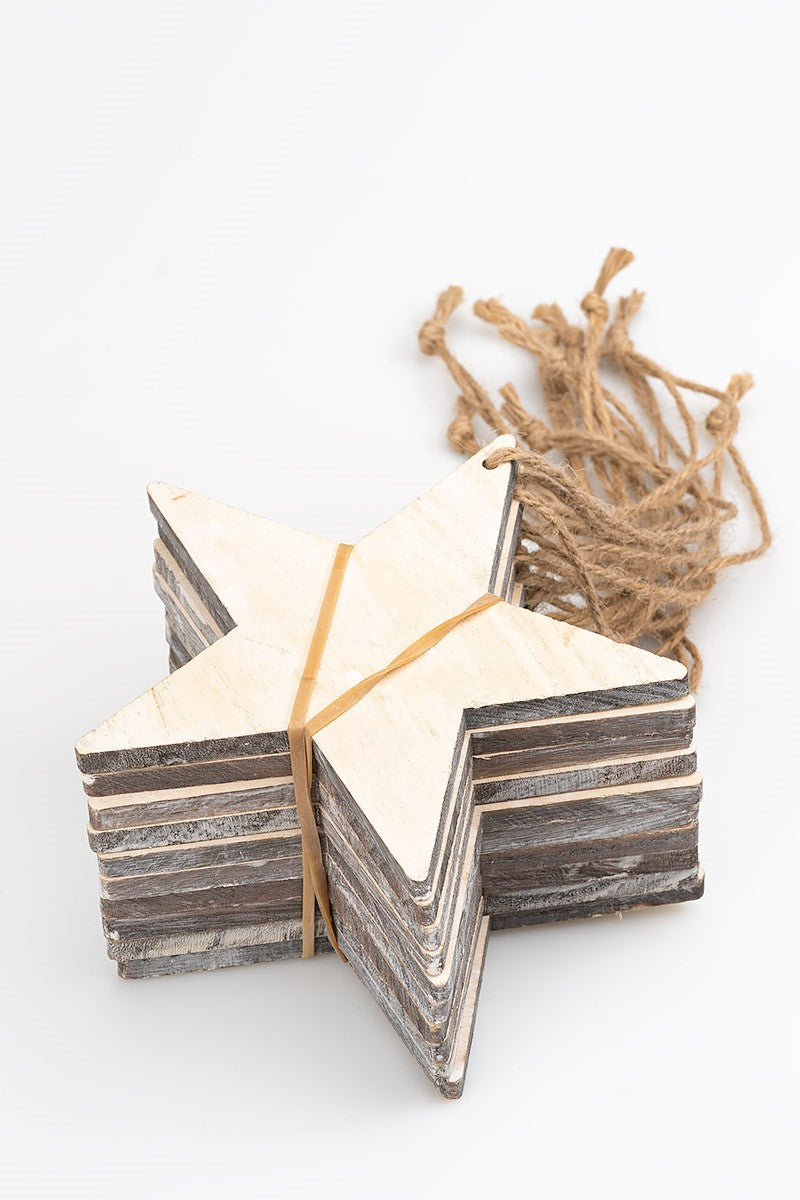 Hänger Wooden Stars Holzsterne