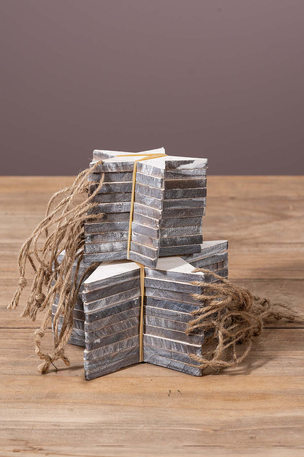 Hänger "Wooden Stars"