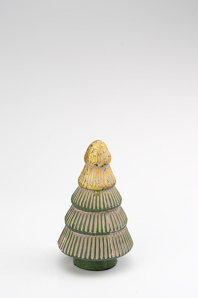 Tannenbaum Loran mit Muster in Gelb-Grün Produktfoto