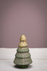 Tannenbaum Loran mit Muster in Gelb-Grün
