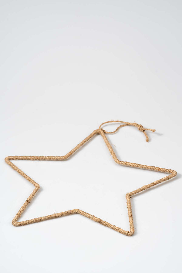 Groß Jutestern "Juri" Produktfoto