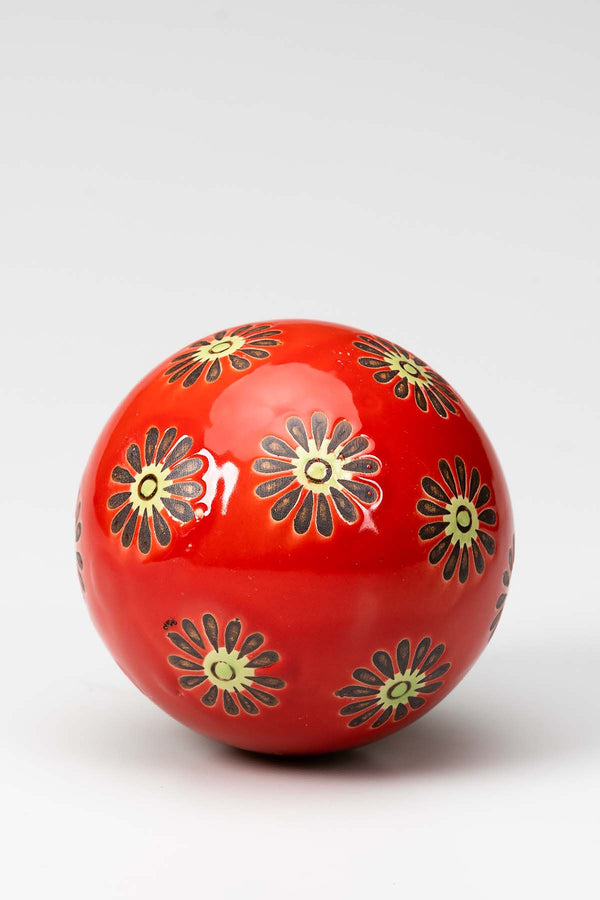 Rot Schwimmkugel "Blüten" Produktfoto