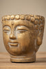 Groß Blumentopf "Buddha" - Gold Edition