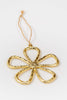 Metallhänger "Blume" Gold Produktfoto