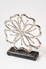 Metallblume mit Standfuß Produktfoto