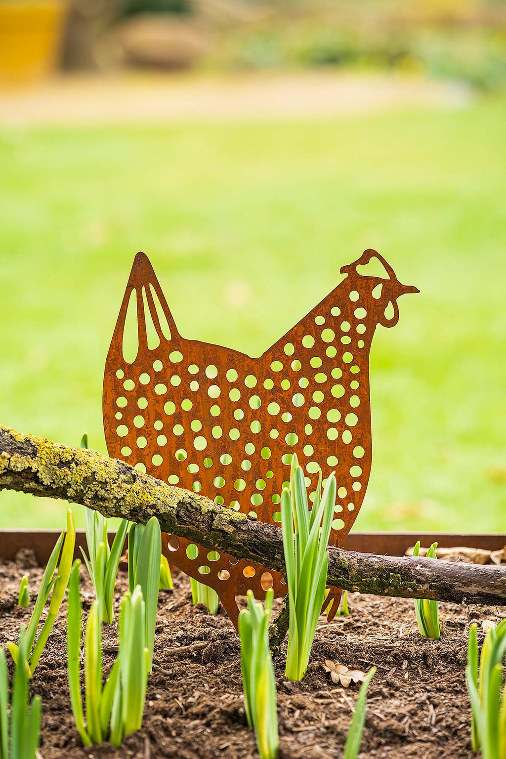 Stolzierend Huhn "Helmut"