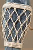 Sommerdeko Holzfisch "Adon" Closeup