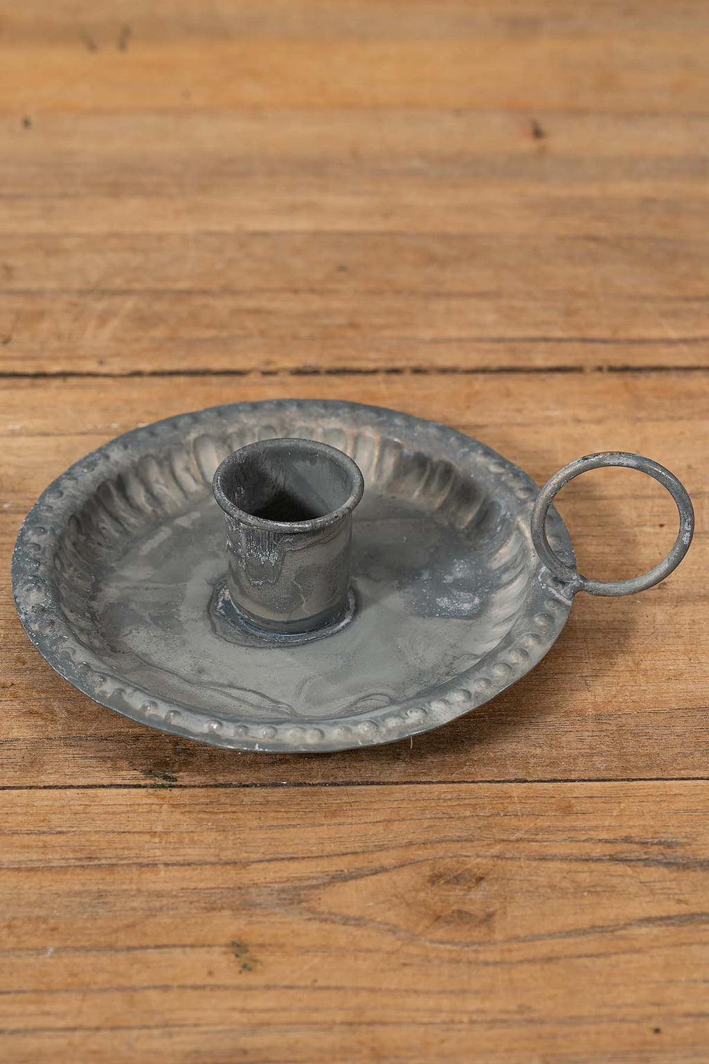 Grau Kerzenhalter "Vela"