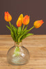 Orange Kleine Kunsttulpen "Salina"