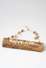 Holzschild "Treibholz" Happy Life Produktfoto